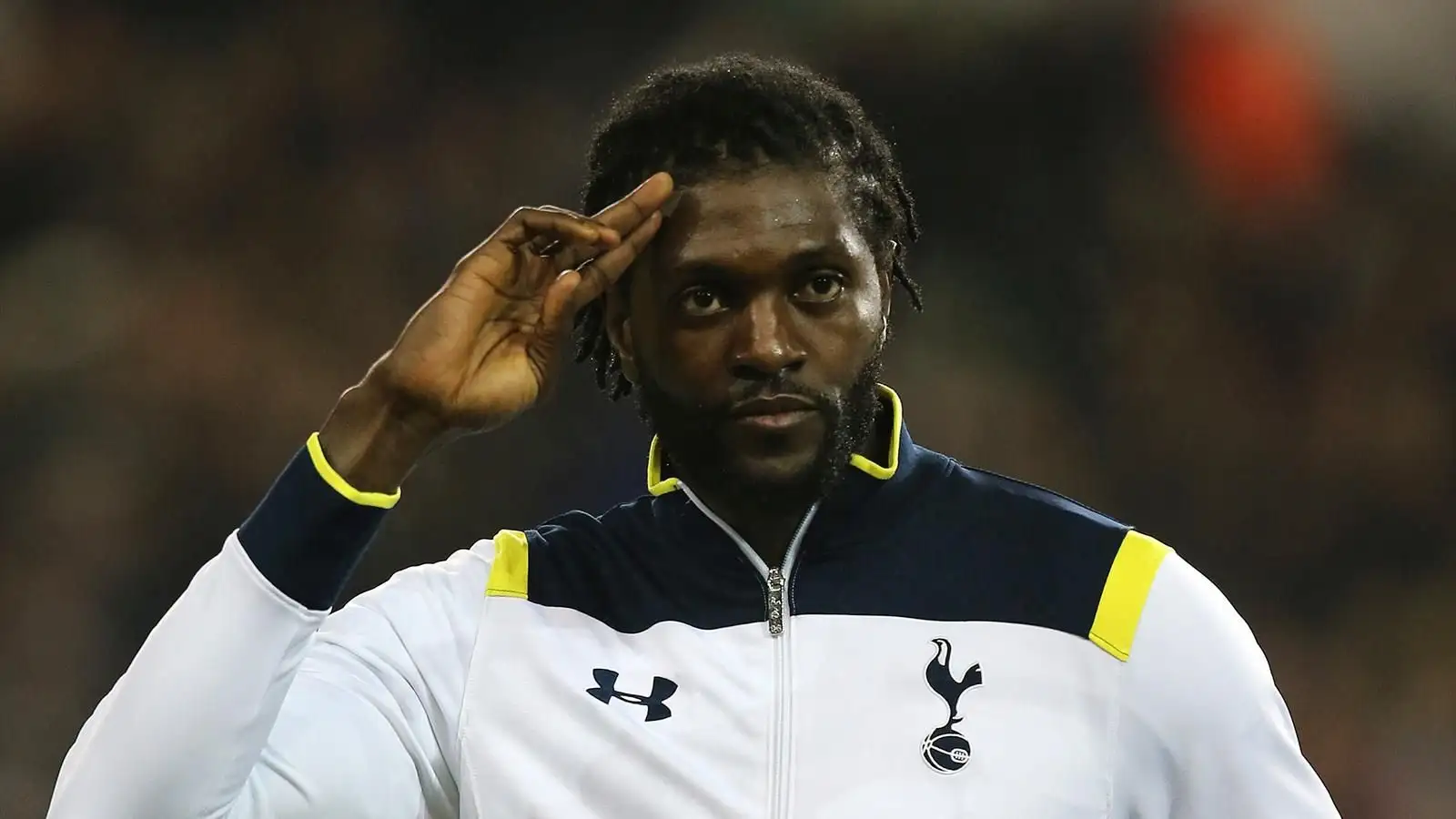 Adebayor discusses his spells at Arsenal and Spurs