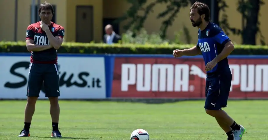 Conte explains Pirlo’s omission from Euro 2016 squad
