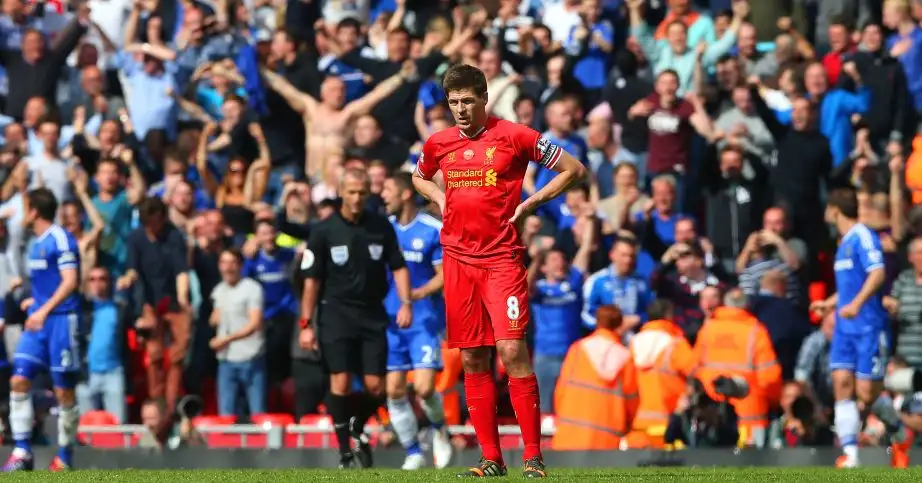 Gerrard couldn’t stop tears after Chelsea slip