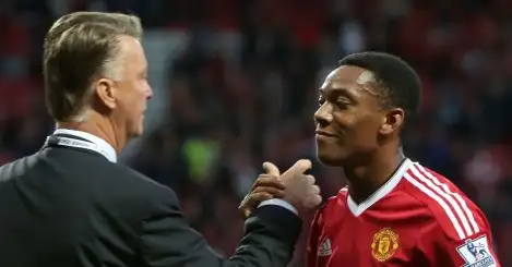 Martial excellent but can still improve, says LVG