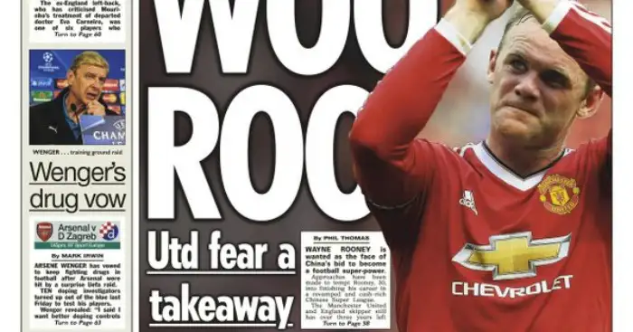 Gossip: Rooney, Dembele, Cook, Carvalho