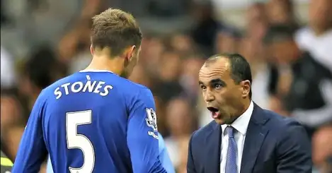 Stones: I found it hard under Martinez at Everton
