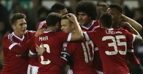 Derby 1-3 Man Utd: Respite for Van Gaal