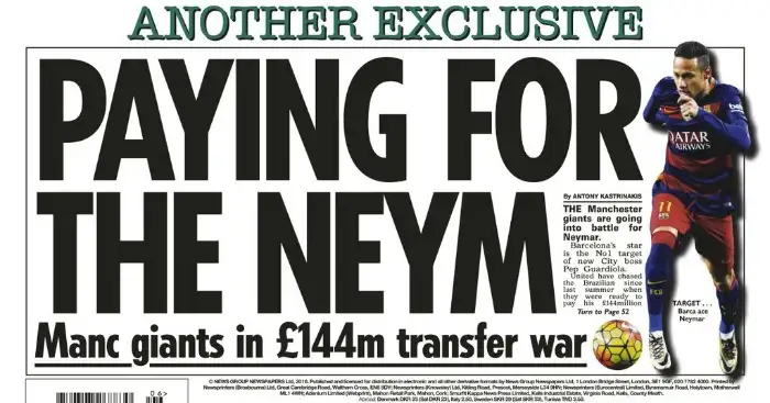 Gossip: Neymar, Payet, Laporte, Pellegrini