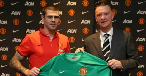 Valdes ‘thankful’ to LVG despite being frozen out at United