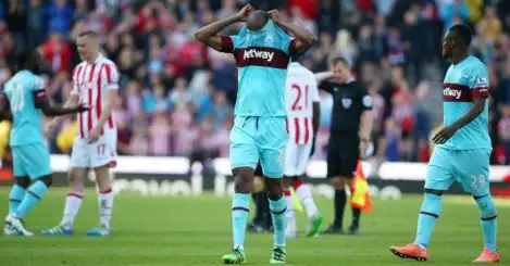 Stoke 2-1 West Ham: Hammers left to sweat on Europe
