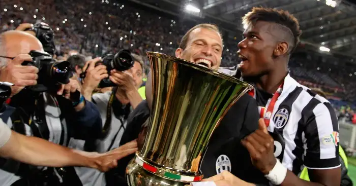 Allegri insists Juventus could cope with loss of Pogba