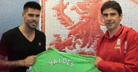 Middlesbrough sign Victor Valdes on two-year deal