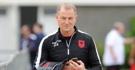 Albania coach hopes to become new England boss