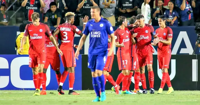 Lacklustre Leicester crushed by PSG in LA friendly