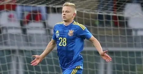 Man City sign Ukrainian winger Zinchenko
