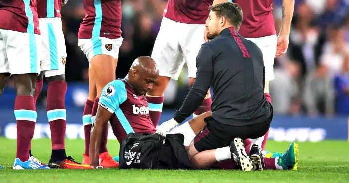 West Ham record signing Ayew out until Christmas
