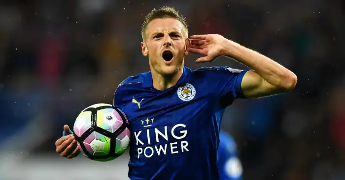 Was Jamie Vardy's goal against Liverpool a volley, half-volley or neither?