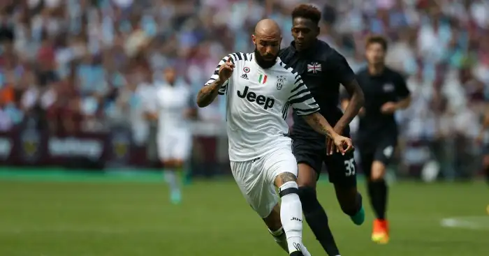 Juventus striker Zaza considering West Ham offer
