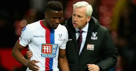 Pardew in sly dig at Spurs over ‘£50m-rated’ Zaha