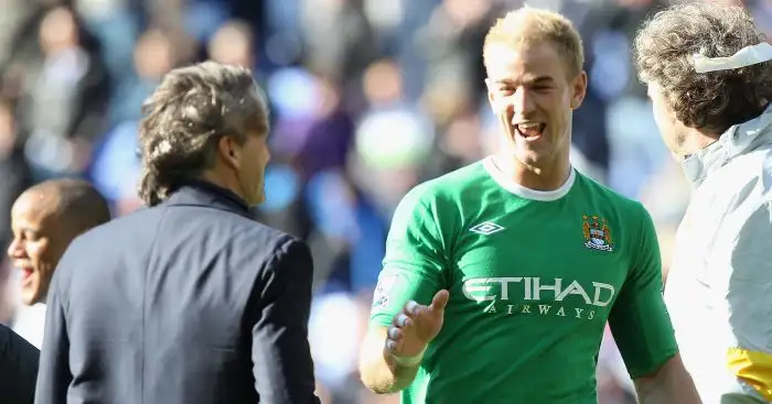 Mancini unsure why Guardiola ousted Hart at City