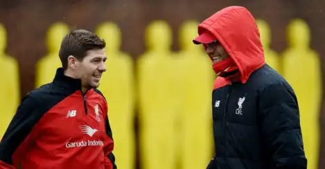 No job offer from Liverpool but Klopp’s great – Gerrard