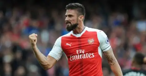 Serie A clubs eyeing up a move for Arsenal’s Giroud?