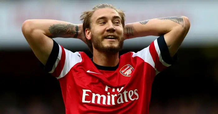 Former Arsenal striker Bendtner ‘arrested for violent taxi incident’