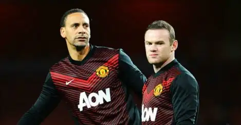 Rio compares Rooney to Totti, Maldini and Pirlo