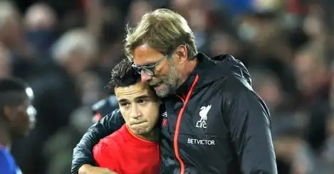 Klopp comments Coutinho links with Liverpool and Man Utd