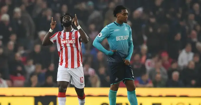 Stoke 3-1 Swansea: Bony haunts former club
