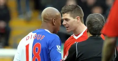‘I’ll f*** his mum’ – Gerrard-Diouf ‘fight’ revealed by ex-Liverpool man