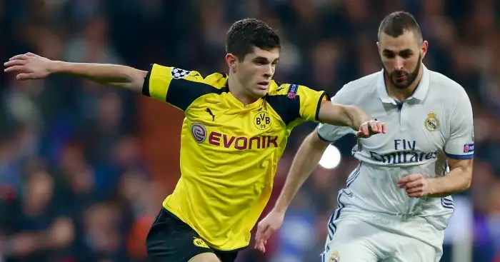 United will rival Liverpool for Pulisic – report