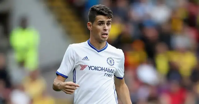 Conte discusses Oscar’s future at Stamford Bridge