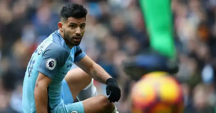 Aguero given four-match ban for Luiz tackle