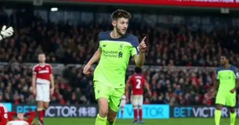 Done deal: Lallana signs new contract at Liverpool