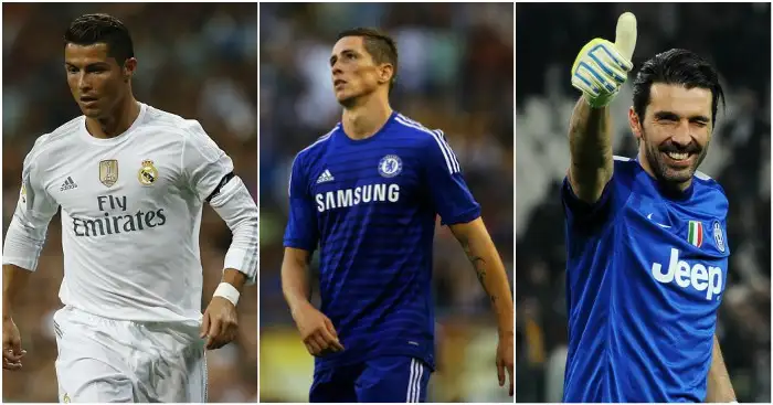 World famous: Most expensive players from around the globe