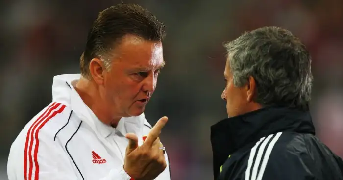 Mourinho aims dig at Van Gaal over De Gea