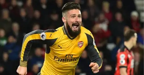 Bournemouth 3-3 Arsenal: Rescued by Giroud