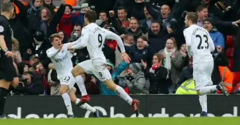 Liverpool 2-3 Swansea: In Clement weather