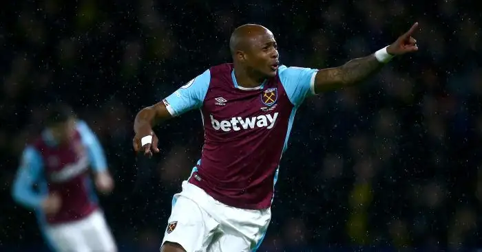 West Ham return the other Ayew to Swansea