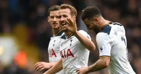 Tottenham 4-0 Stoke: Kane hat-trick downs Potters