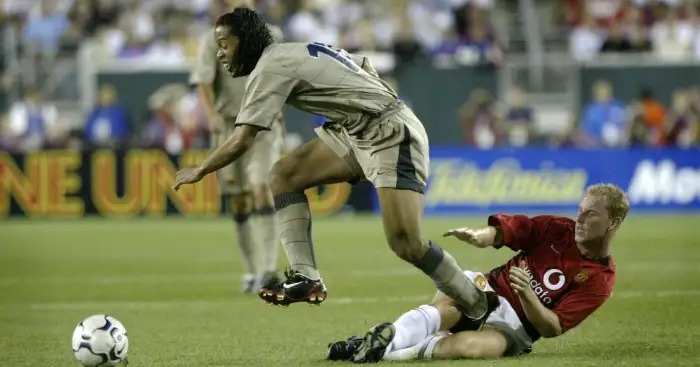 Scholes: We couldn’t sign Ronaldinho so we kicked him