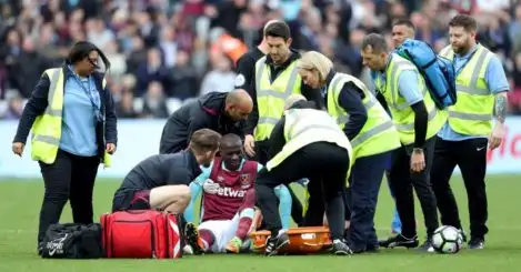 Hammer blow: Obiang out for rest of season