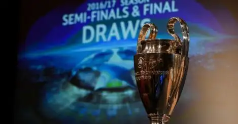 Full Champions League draw: Madrid derby in semis
