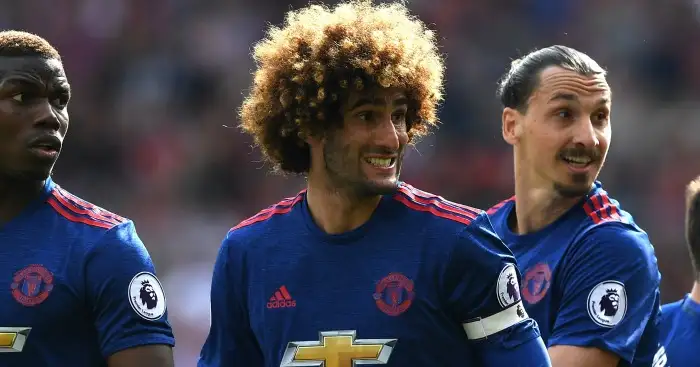 Fellaini happy with his form under Mourinho