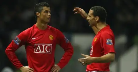 Ronaldo credits three Man United teammates after award