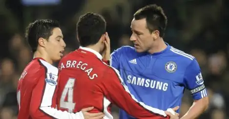 Fabregas: I ‘disliked’ Terry ‘very much’ at Arsenal