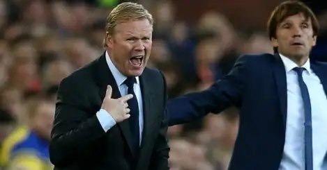 Koeman ‘really unhappy’ with Everton