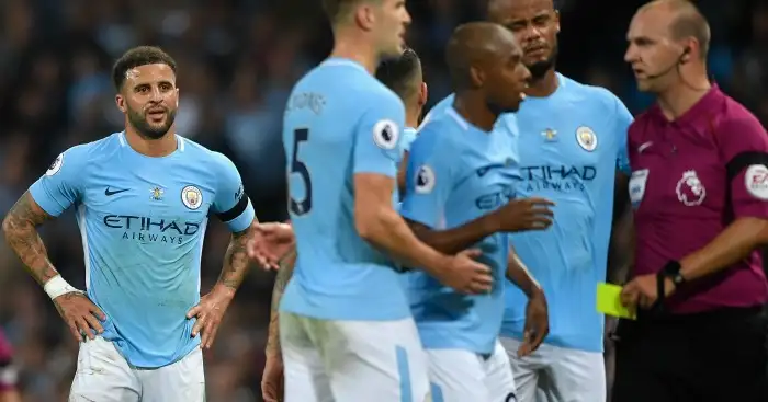 Nev and Carragher say Walker red was wrong