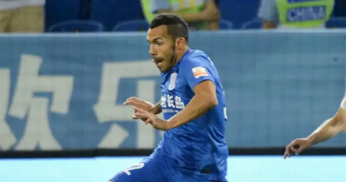 ‘Overweight’ Tevez slammed by new Shanghai manager