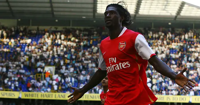 Adebayor goes too far with massive pop at Rosicky