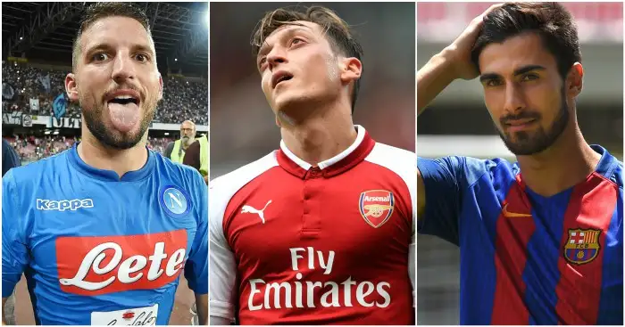 Gossip: Arsenal eye Mertens; Ozil to go in January