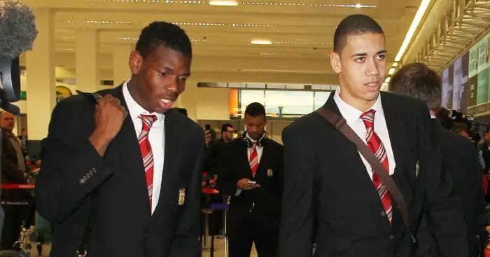Smalling names four current players in dream Man United XI