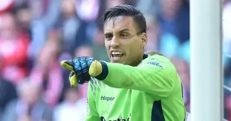 German keeper: I saved the free-kick with my penis